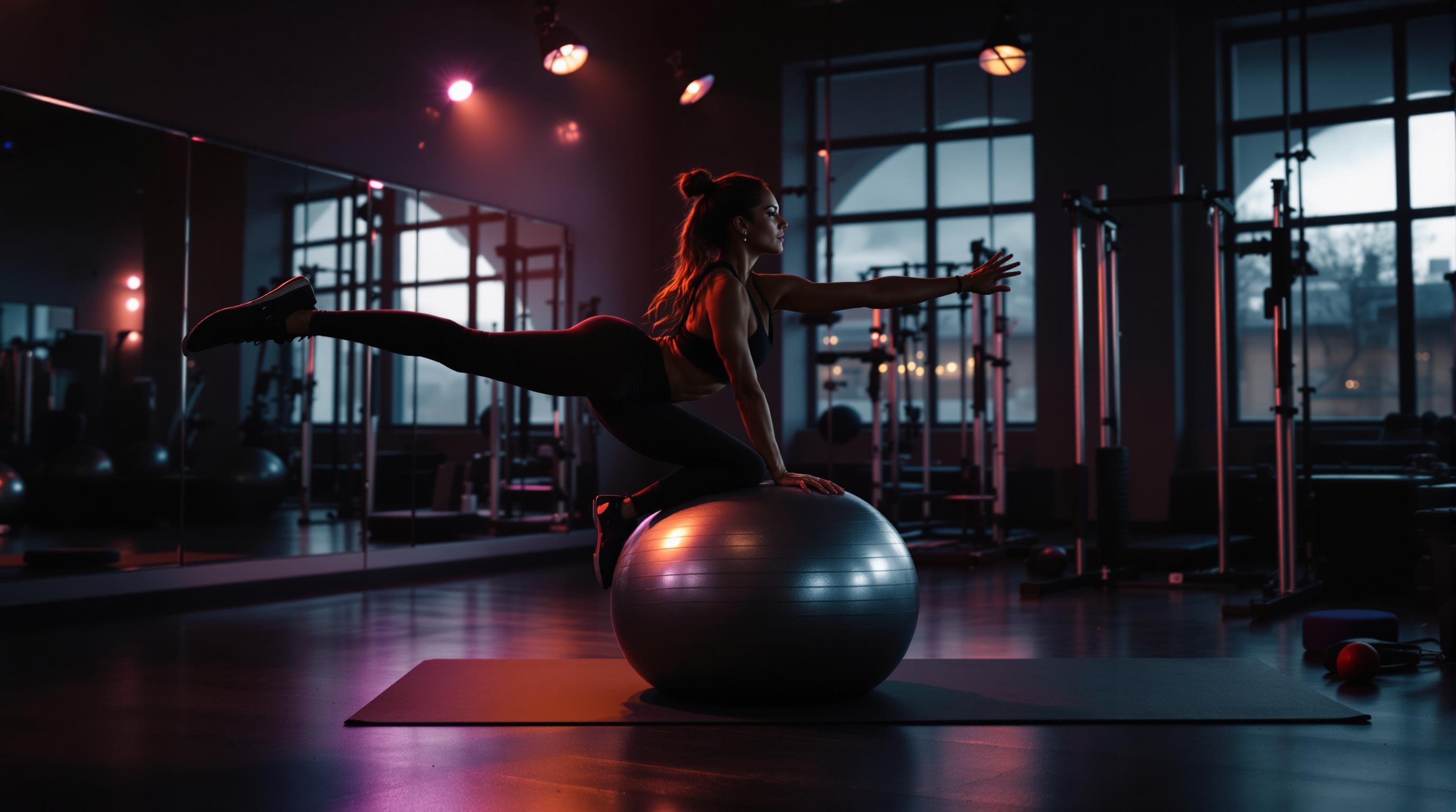 Travail de core sur Pilates pour sportifs