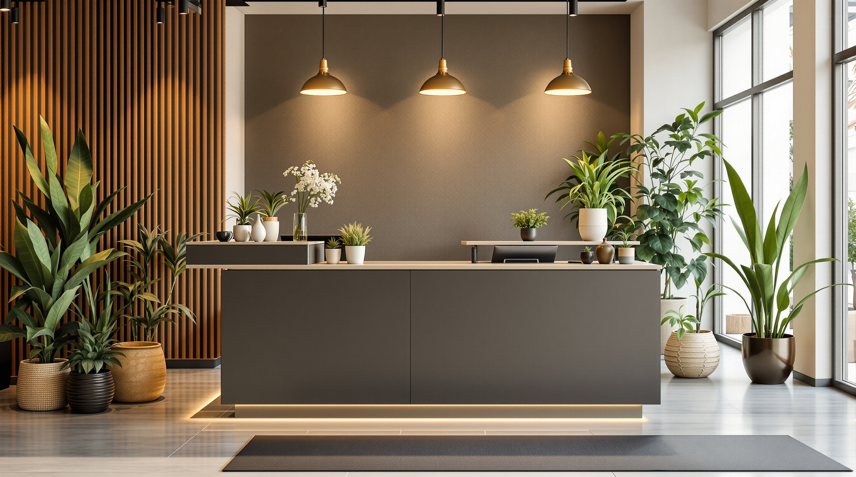 Studio de Pilates accueil et reception